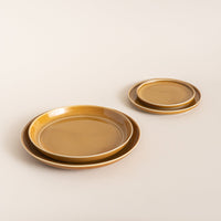 Tripware Recycled Ceramic Plates Caramel