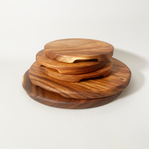 Tuckahoe Hardwoods - Walnut Wood Round Boards - R&D Goods