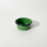 Utilitario Mexicano Enamelware Ramekin, Nopal Green