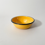 Utilitario Mexicano Enamelware Salad Bowl, Mustard Yellow