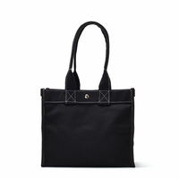 Utility Canvas Black Mini Field Bag – 18oz Canvas with Straps