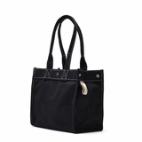 Utility Canvas Black Mini Field Bag – 18oz Canvas with Straps