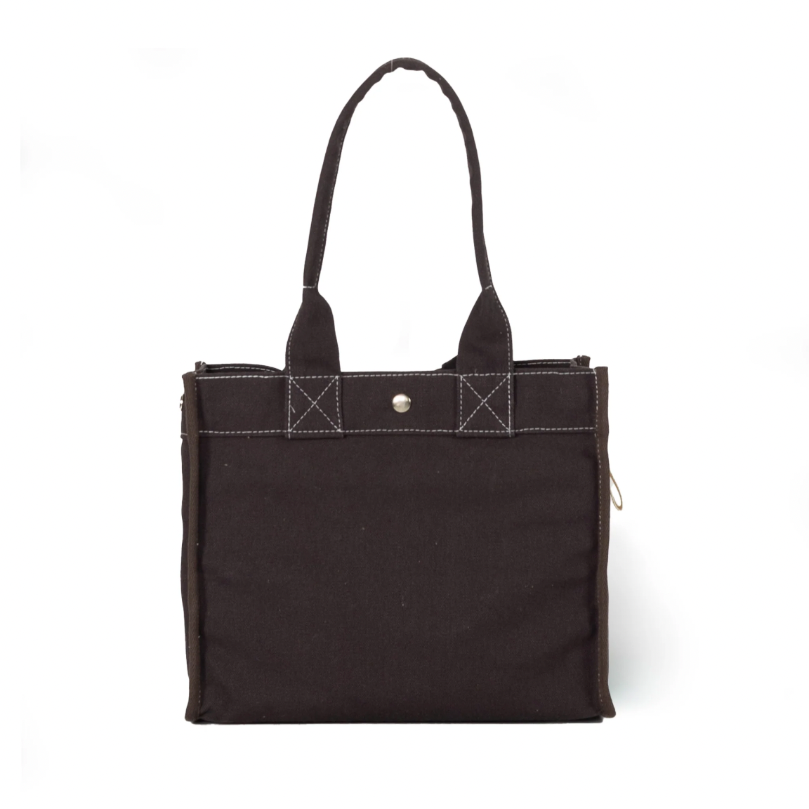 Utility Canvas Espresso Mini Field Bag – 18oz Canvas with Straps