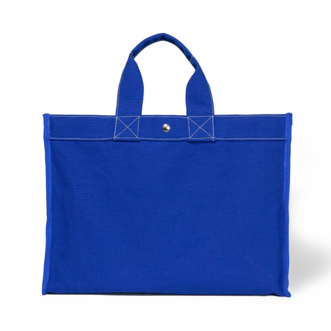 Utility Canvas Indigo Classic Field Bag – Durable 18oz Canvas Tote