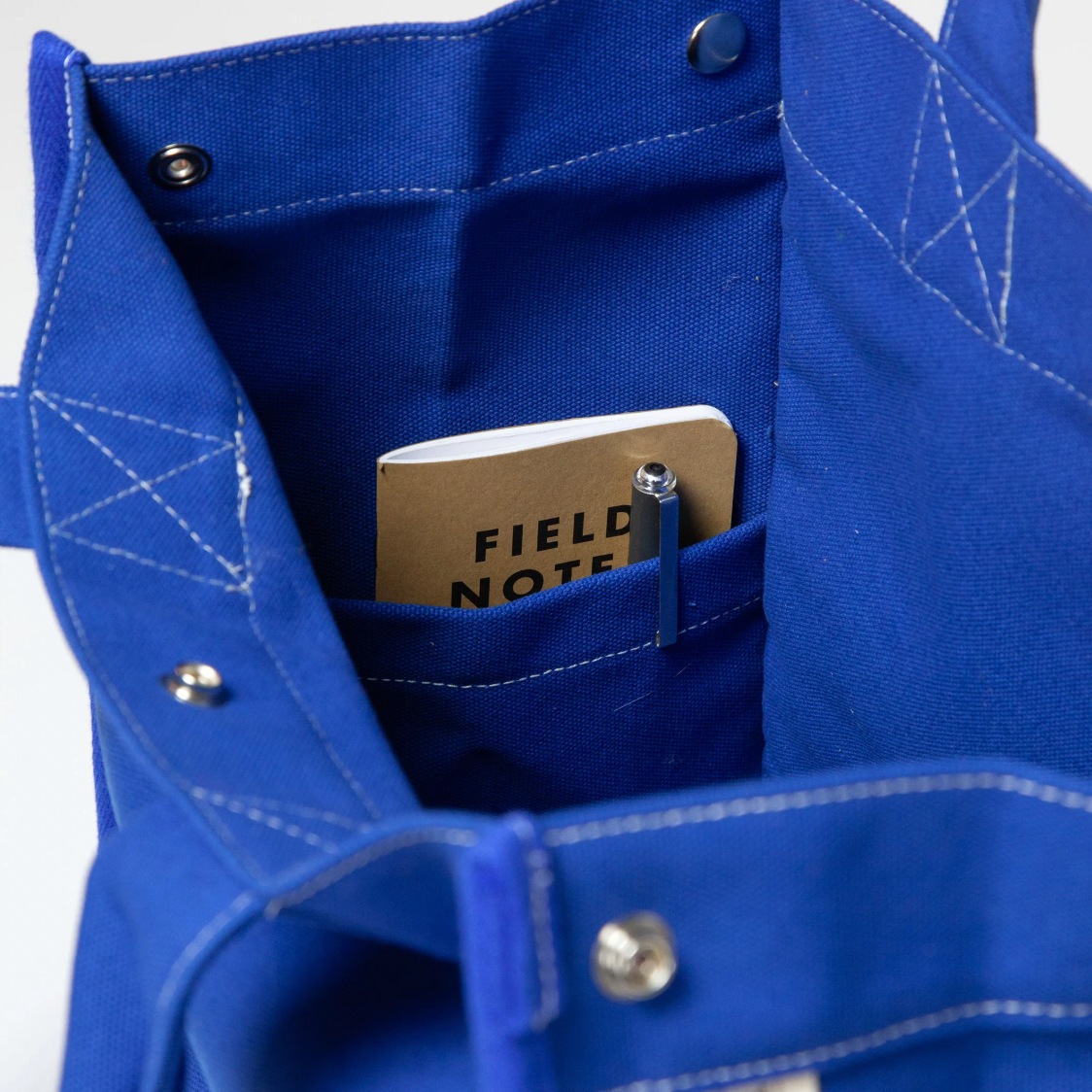 Utility Canvas Indigo Mini Field Bag – 18oz Canvas with Straps