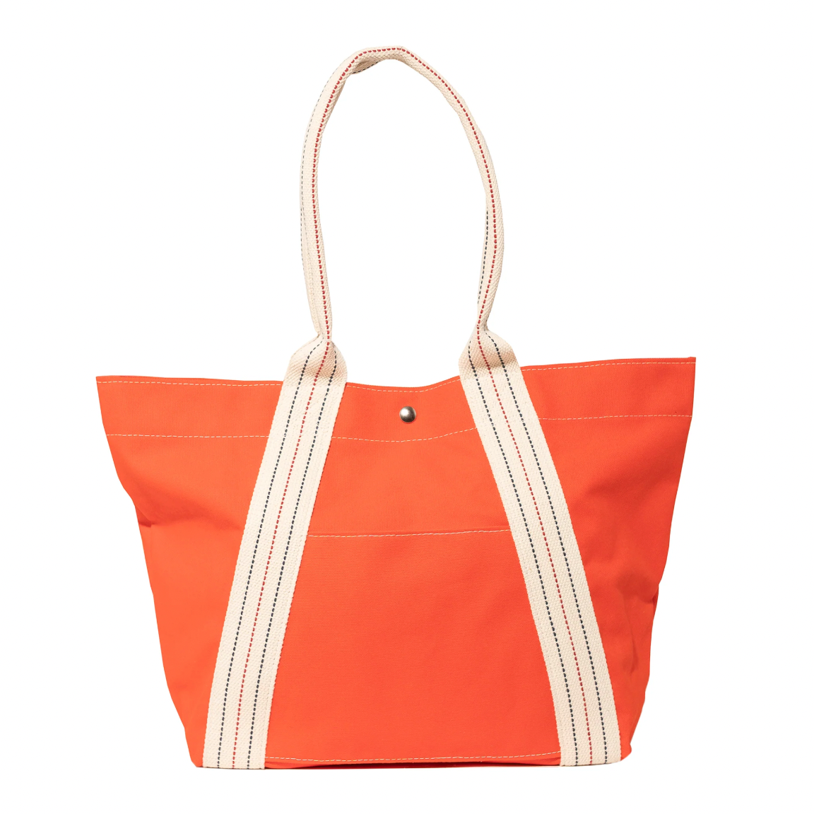 Utility Canvas Orange A-Frame Tote – Durable 18oz Canvas Bag