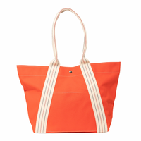 Utility Canvas Orange A-Frame Tote – Durable 18oz Canvas Bag