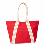 Utility Canvas Red A-Frame Tote – Durable 18oz Canvas Bag