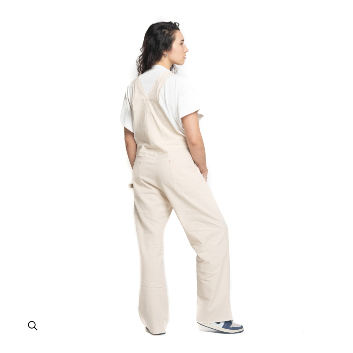 Utility Canvas Unisex Natural Overalls – Durable, Pre-Shrunk Cotton Canvas