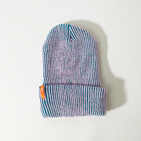 Verloop_Rib_Knit_Beanie_Lilac_Teal