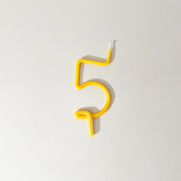  - Beeswax Number Candles - R&D Goods