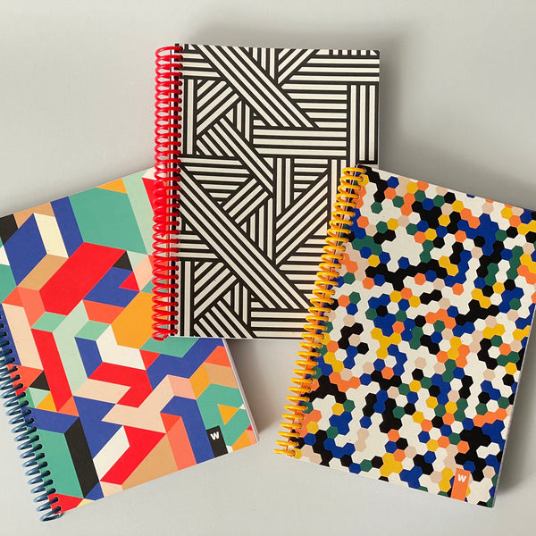 Colorful Spiral Notebooks