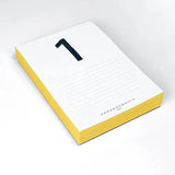 Undated Daily Calendar Pad