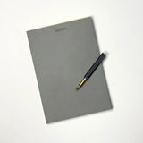 Green Edged Charcoal Jotter