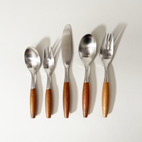 Gohobi - Teak Wood Handled Serving Utensils - R&D Goods