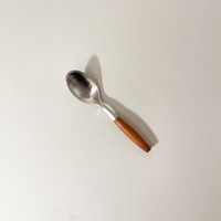  - Teak Wood Handled Serving Utensils - R&D Goods