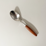  - Teak Wood Handled Serving Utensils - R&D Goods