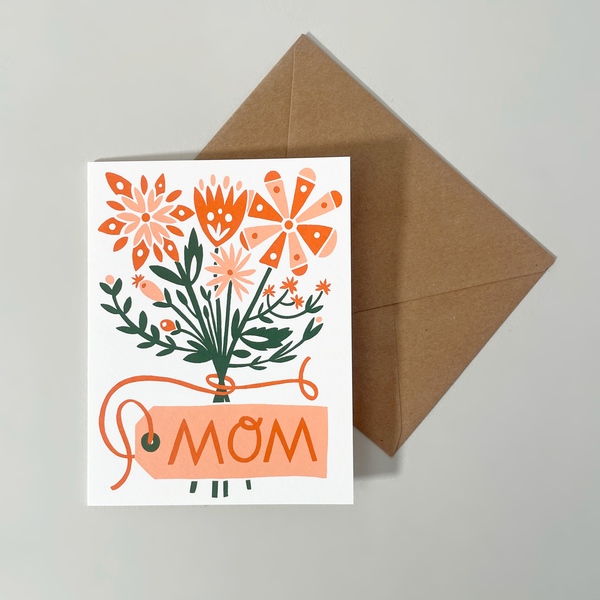 Mother's Day Flower Bouquet Card