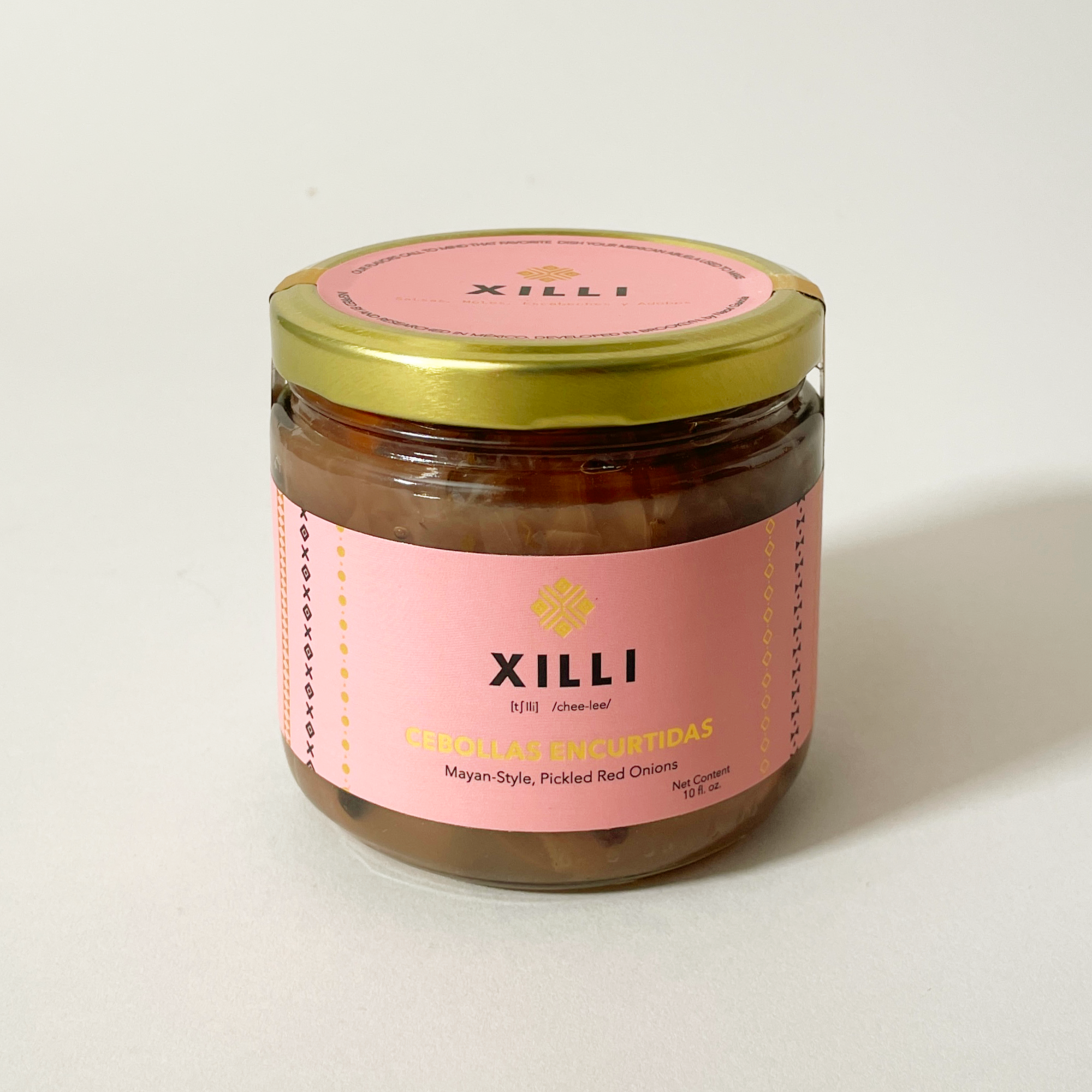 XILLI Pickled Red Onions, Cebollas Encurtidas