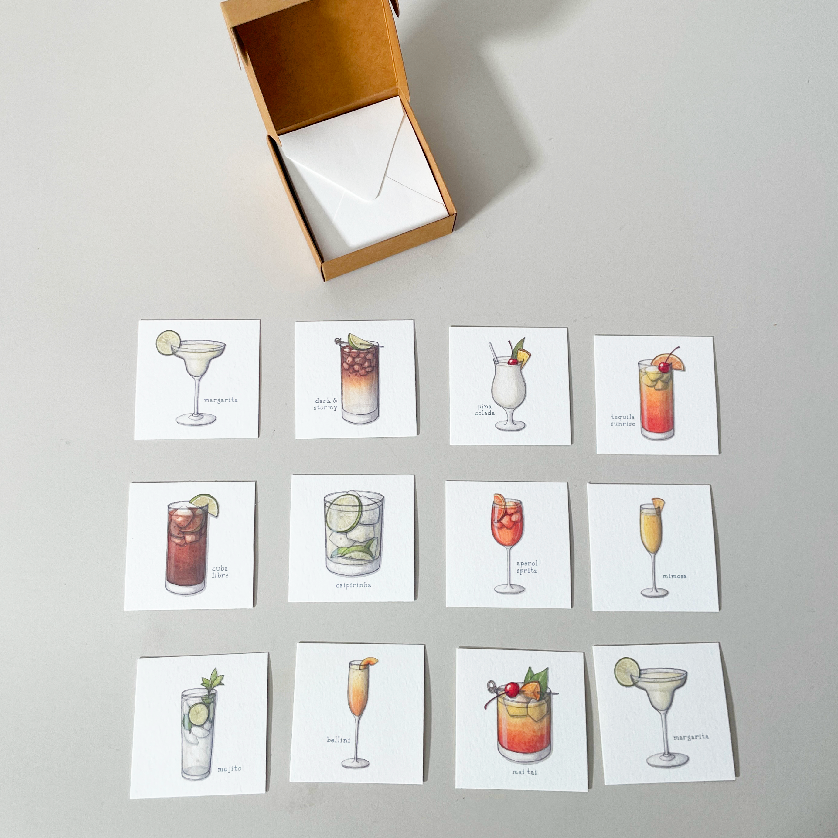 Mini Cards & Envelopes Set