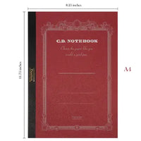 C.D. Vintage-Inspired Premium Notebook