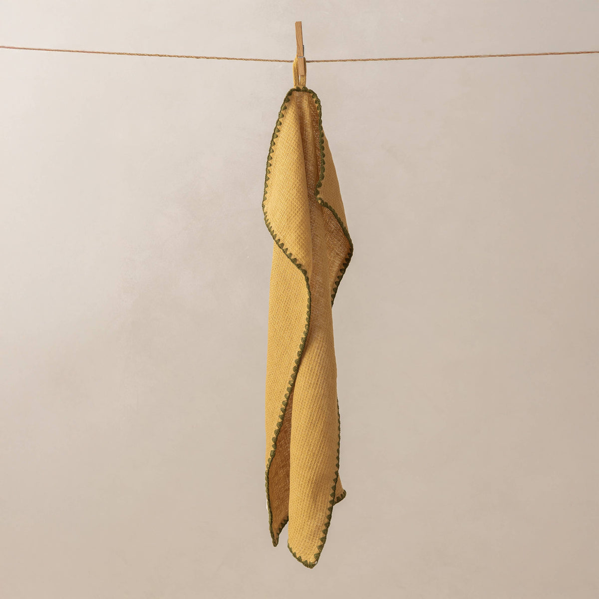 Waffle Weave Linen Kitchen Towels