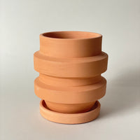 Turned Clay Planter