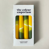 Dip-Dyed Candles (Set of 4)